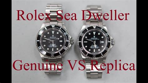 fake vs real rolex sea dweller|counterfeit rolex.